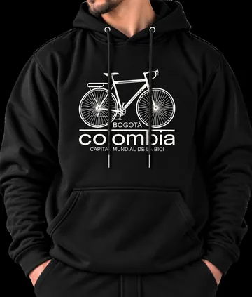 Buzo B-08 Colombia en bicicleta