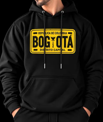 Buzo B-15 Bogotá, placa