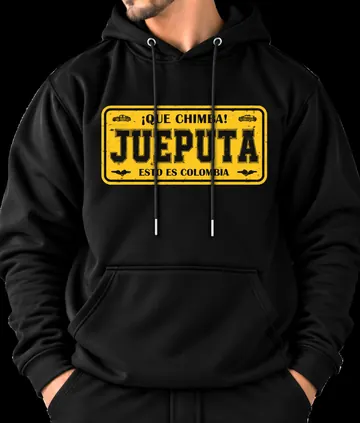 Buzo B-17 Jueputa, placa