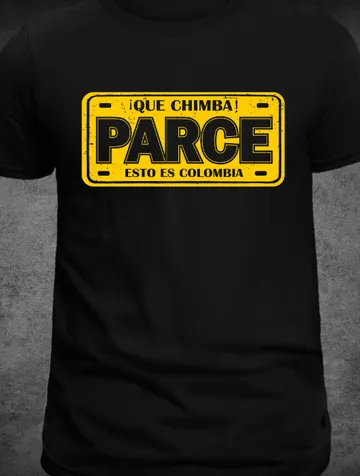 Camiseta C-12 Parce, placa
