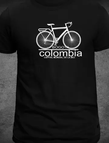 Camiseta C-18 Bogotá Colombia en bicicleta