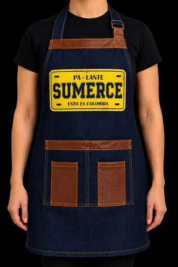 Delantal D-02 Sumercé, placa