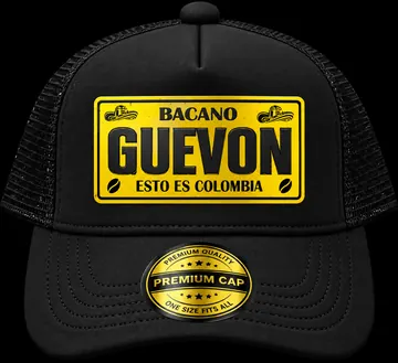 Gorra G-01 Guevón, placa