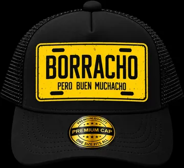 Gorra G-04 Borracho, placa