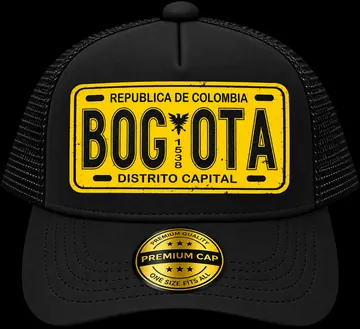 Gorra G-06 Bogotá, placa